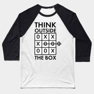 Think outside the box Baseball T-Shirt